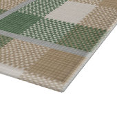 タータンチェック カッティングボード (角)