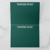 タータンチェック カード (内部)