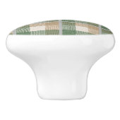 タータンチェック セラミックノブ (側面)