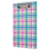 タータンチェック、格子縞パターン クリップボード (左)