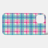タータンチェック、格子縞パターン Case-Mate iPhoneケース (裏面 (横))