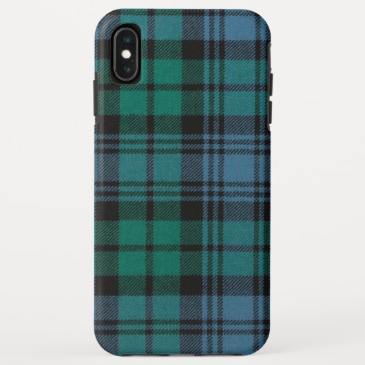 タータンチェックCase-Mate Tufg Apple iPhone XSの最大ケース Case-Mate iPhoneケース (裏面)