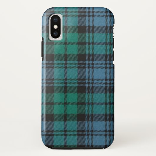タータンチェックCase-Mate Tufg Apple iPhone XSケース Case-Mate iPhoneケース (裏面)