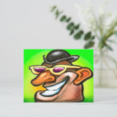 ターターヘッド ポストカード (スタンド正面)