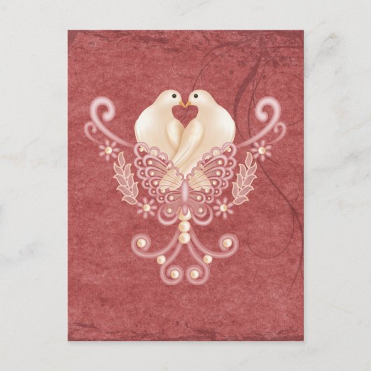 ターテルタウベン – ラブドヴス ポストカード (正面)