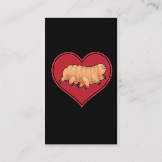 ターディグラード·ハート微生物学が醜い科学を好む 名刺 (正面)