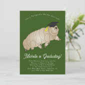 ターディグレード卒業パーティーモスピグレットウォーターベア 招待状 (スタンド正面)