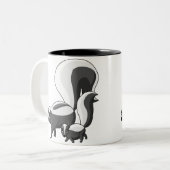 タートとトト ツートーンマグカップ (正面左)