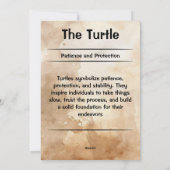 タートゥム精霊動物意味カード シーズンカード (裏面)