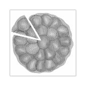 タートタティンアップルフランスのフルーツタートパイペストリー ラバースタンプ (インプリント)