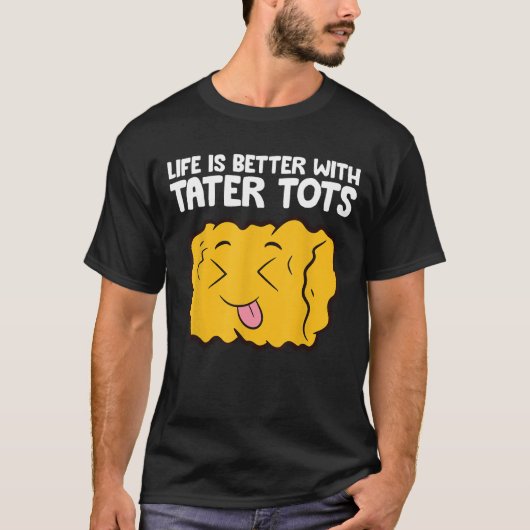 タートットは人生の方が好い Tシャツ (正面)