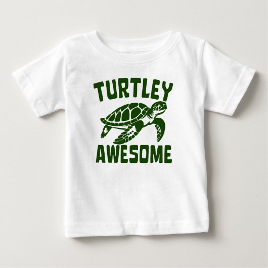 タートリー素晴らし ベビーTシャツ (正面)