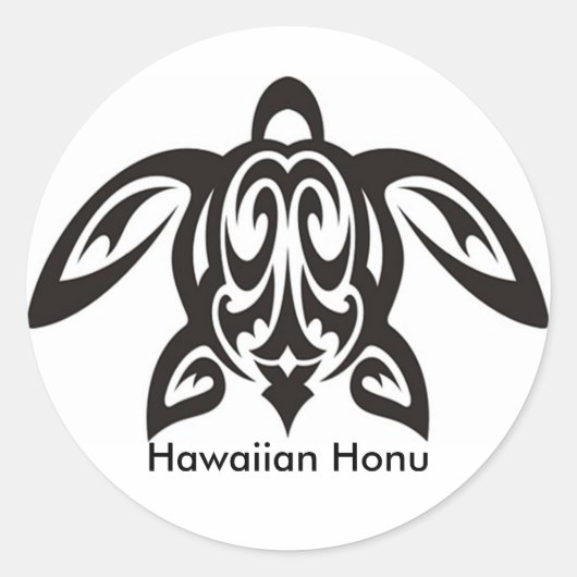 タートルアイコン ラウンドシール (正面)