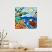 タートルアイランドナイトソング ポスター (キッチン)