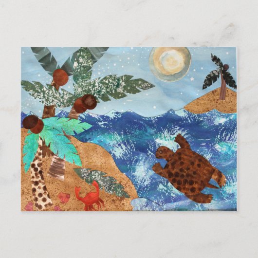 タートルアイランドナイトソング ポストカード (正面)