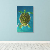 タートルアイランド キャンバスプリント (インサイチュ (ウッドフロア))