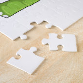 タートルアットフィットネスとフィットネスタイヤ ジグソーパズル (側面)