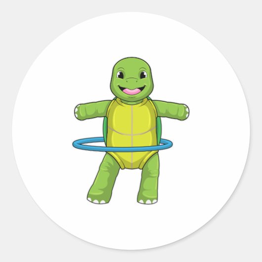 タートルアットフィットネスとフィットネスタイヤ ラウンドシール (正面)