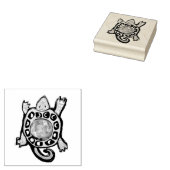 タートルアースモーオンズマウレエンジラール ラバースタンプ (押印)