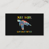 タートルウォーター海海愛する女の子 名刺