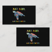 タートルウォーター海海愛する女の子 名刺