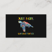 タートルウォーター海海愛する女の子 名刺 (正面)