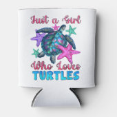 タートルウォーター海海愛する女の子 缶クーラー (正面)