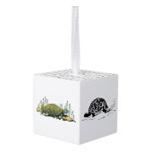 タートルカワイイ動物カスタム事務所デスティニーズデスティニー キューブオーナメント (裏面アングル)