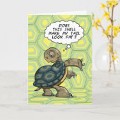 タートルカード カード (黄色い花)