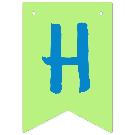 タートルガメハッピーバースデーバナー バンティングフラッグ (第2の旗)