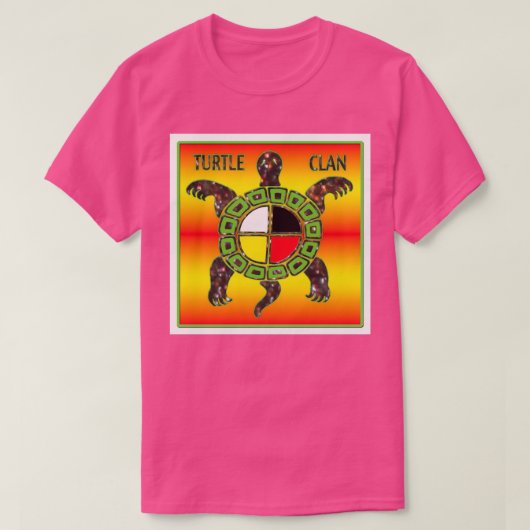 タートルクラン薬車 Tシャツ (デザイン正面)