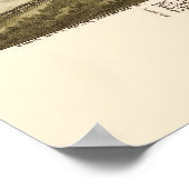 タートルクリーク, PAパノラママップ – 1897 ポスター (角)