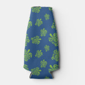 タートルグリーンアンドブルーパーティー物 ボトルクーラー (正面)