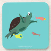 タートルコルクコースター コースター (正面)