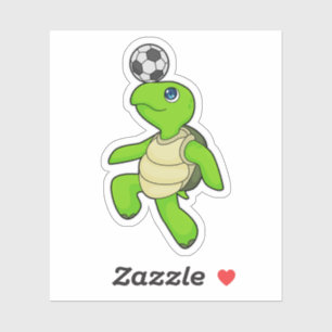 タートルサッカー選手 シール