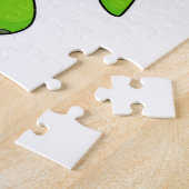 タートルサッカー選手 ジグソーパズル (側面)