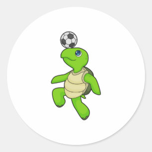 タートルサッカー選手 ラウンドシール