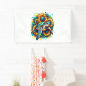 タートルサンフラワー 横断幕 (インサイチュ)