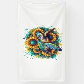 タートルサンフラワー 横断幕 (縦)