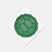 タートルシェルシーテーマ誕生日パーティー スタンダードカクテルナプキン (角)