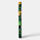 タートルシェルモザイク電話ケース Case-Mate iPhoneケース (裏面 / 左)