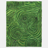 タートルシェル フリースブランケット (正面)