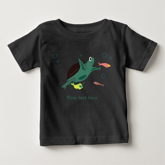タートルシャツ ベビーTシャツ (正面)