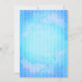 タートルシャークタコザシー誕生日 招待状 (裏面)