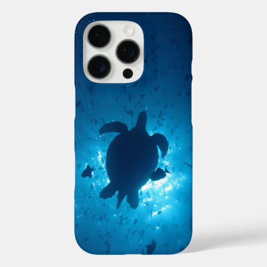 タートルシルエットIphoneケース Case-Mate iPhoneケース (裏面)