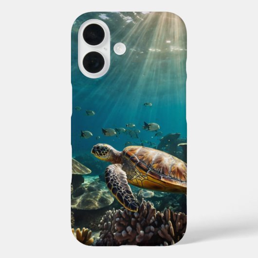 タートルスイム Case-Mate iPhoneケース (裏面)