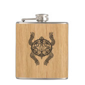 タートルスケッチ フラスク (正面)