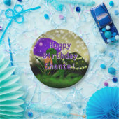 タートルスパークリー誕生日紙プレート ペーパープレート (パーティー)