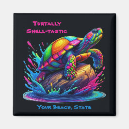 タートルスプラッシュカラフル マグネット