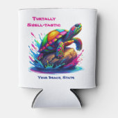 タートルスプラッシュカラフル 缶クーラー (正面)